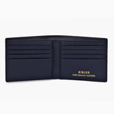 Riblor Serafino Italian Leather Bifold Wallet Black